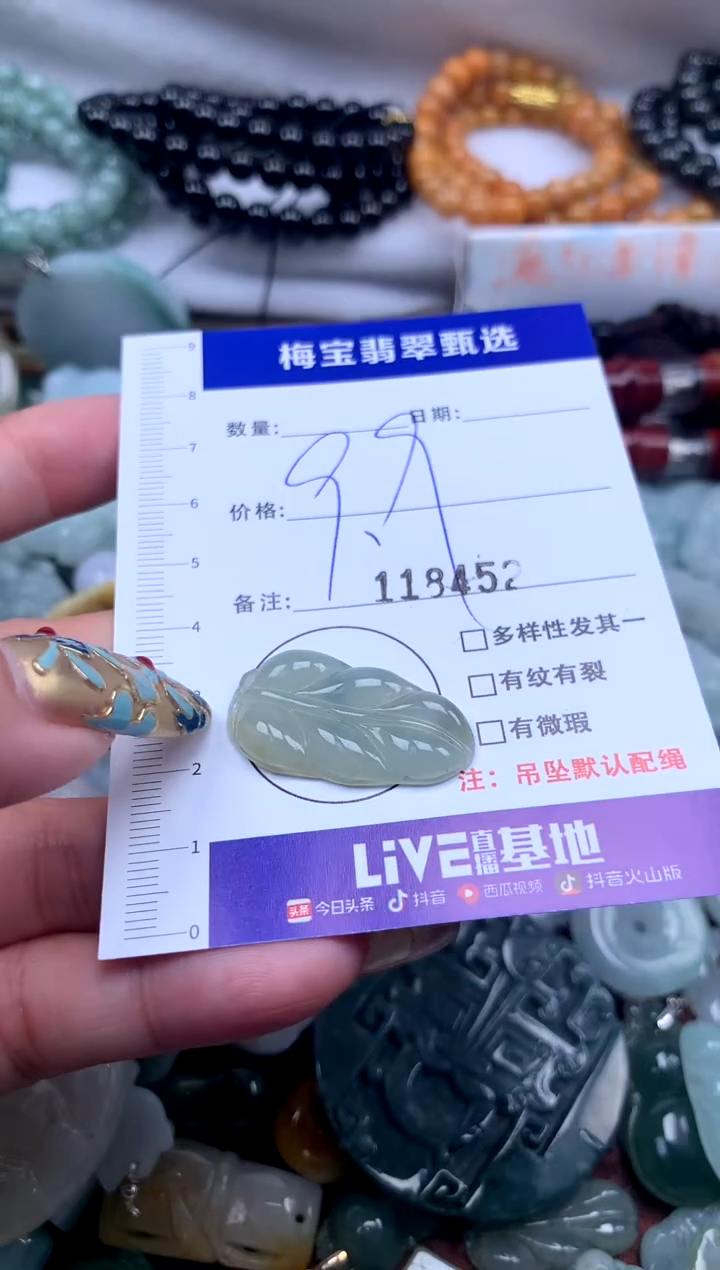 颈饰未镶嵌翡翠1