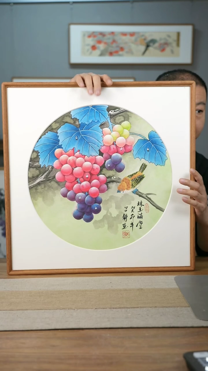 【闪购商品】书法协会会员老师带框作品-