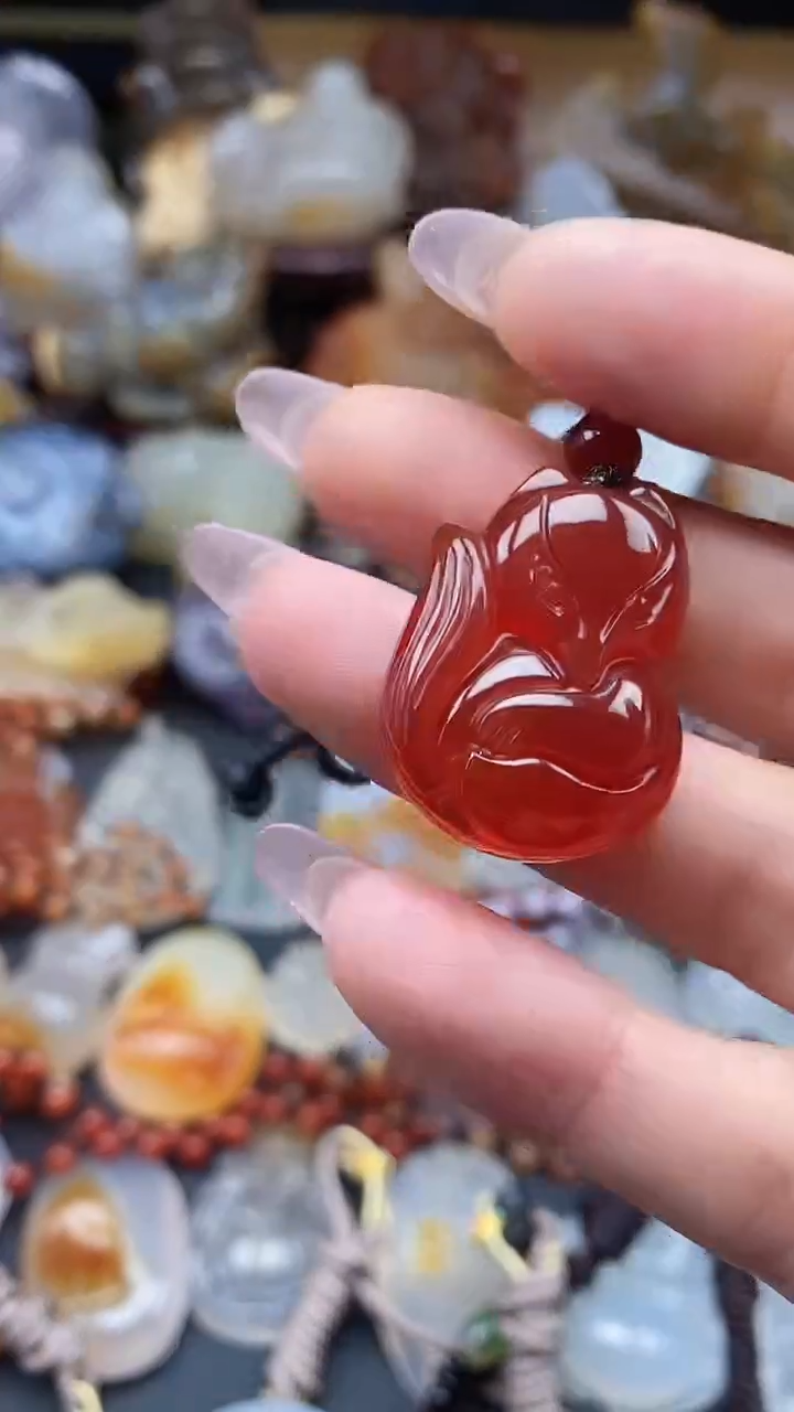 【闪购商品】玛瑙/玉髓颈饰未镶嵌dd