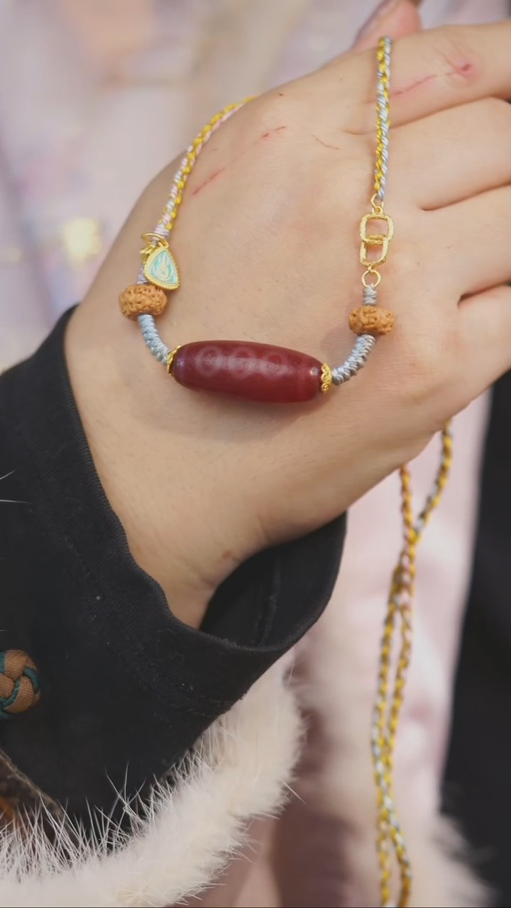 【闪购商品】玛瑙/玉髓项链未镶嵌多样性发一