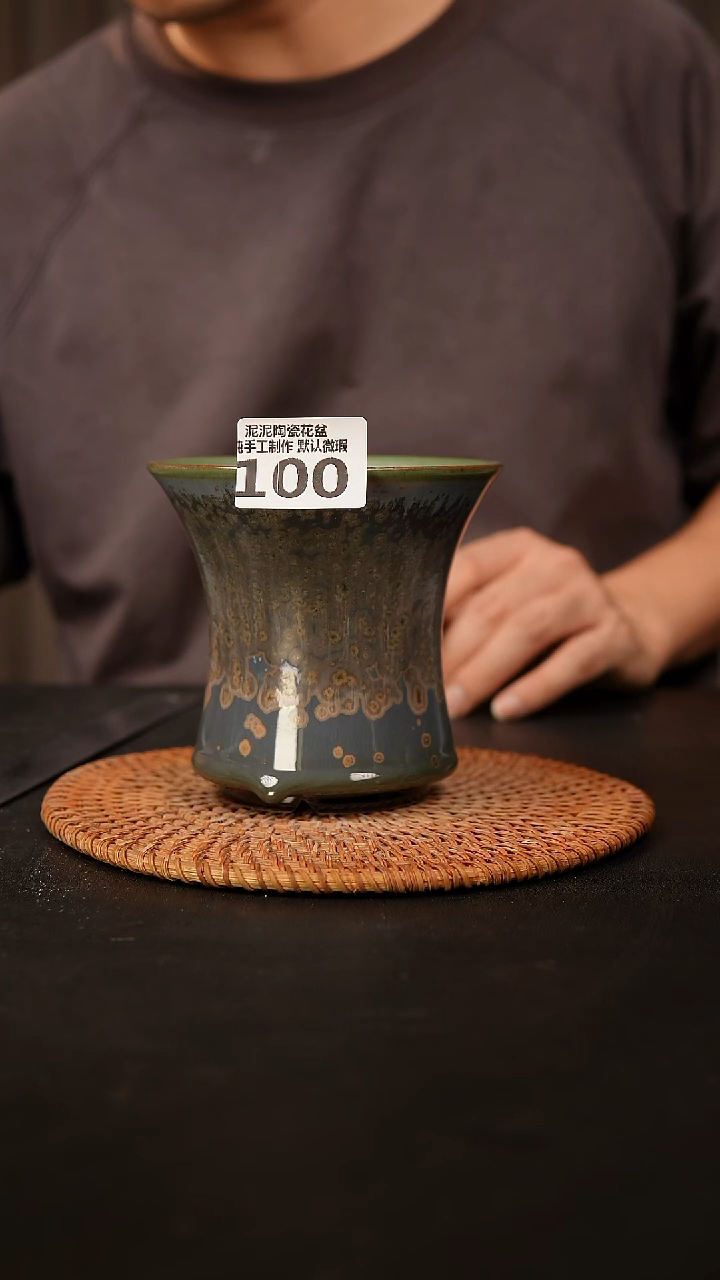 瓷片100 外口径约10  外高约10