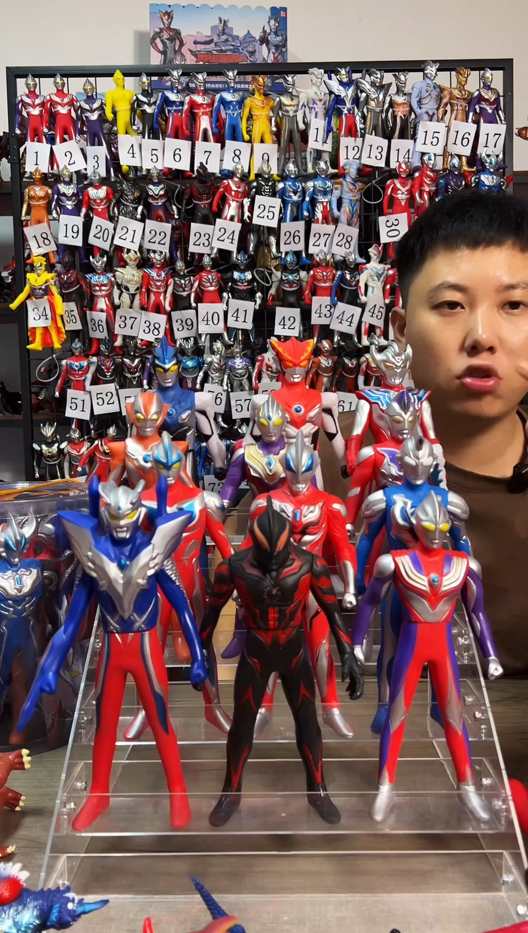 软胶奥特曼100只不重复