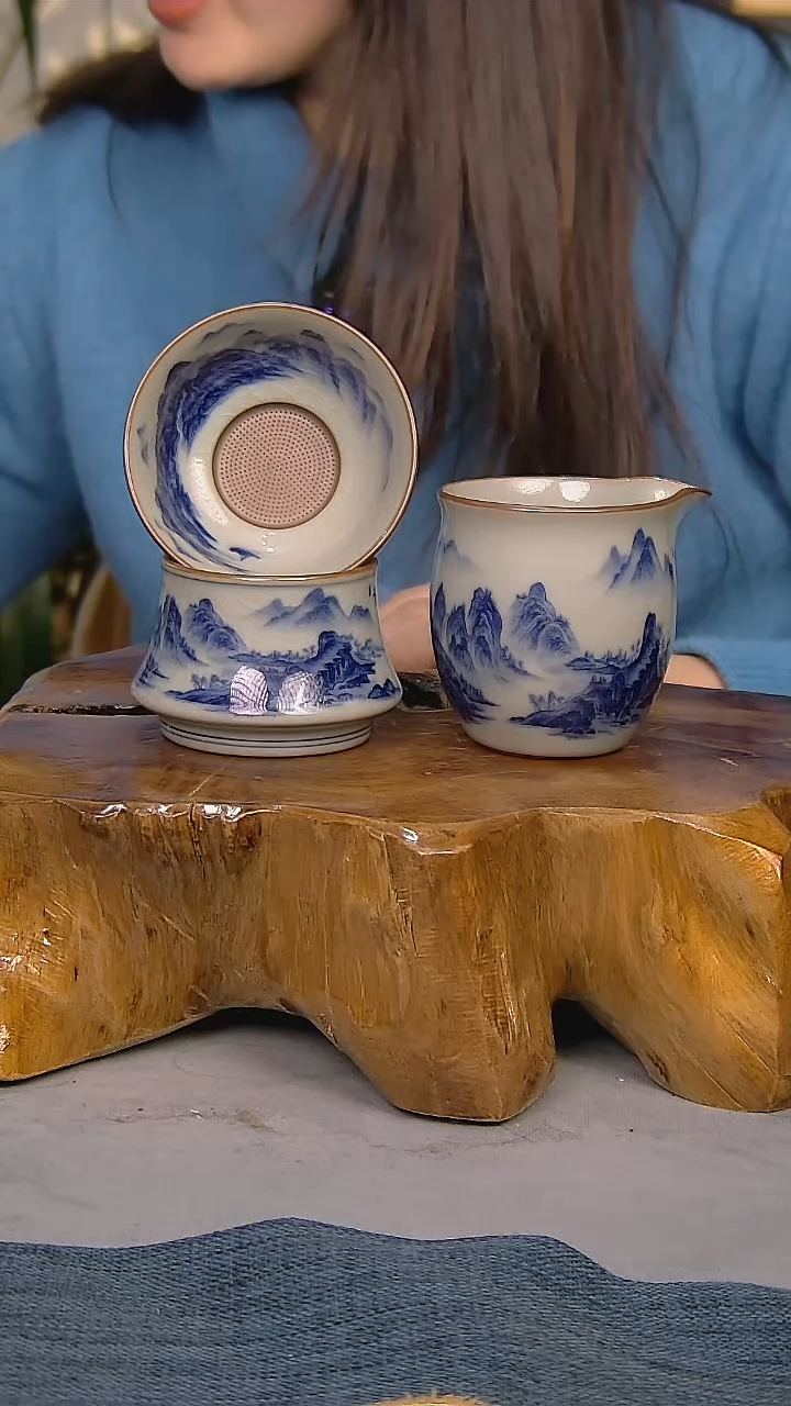 【闪购商品】简装家用款2件套 陶瓷家用茶具系列