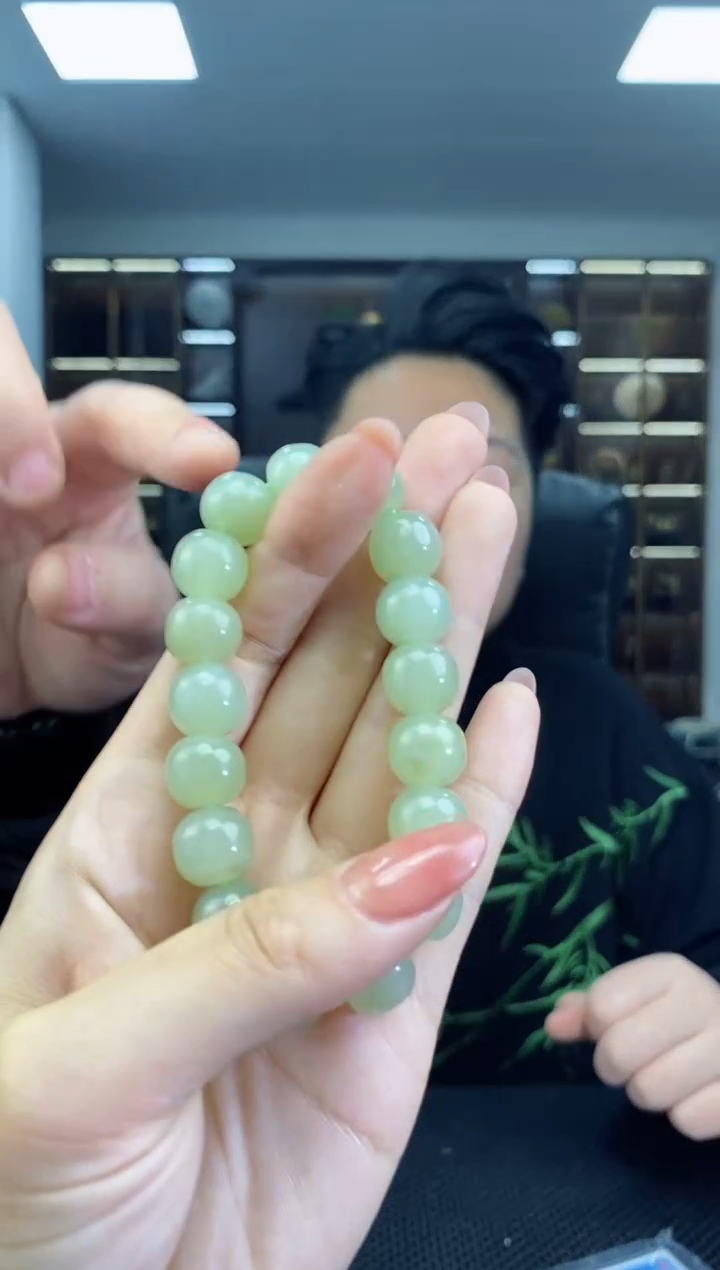 【闪购商品】和田玉手串未镶嵌卡12清货1