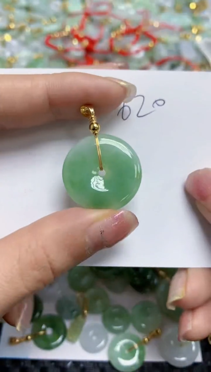 【闪购商品】翡翠颈饰合金   天然A货翡翠