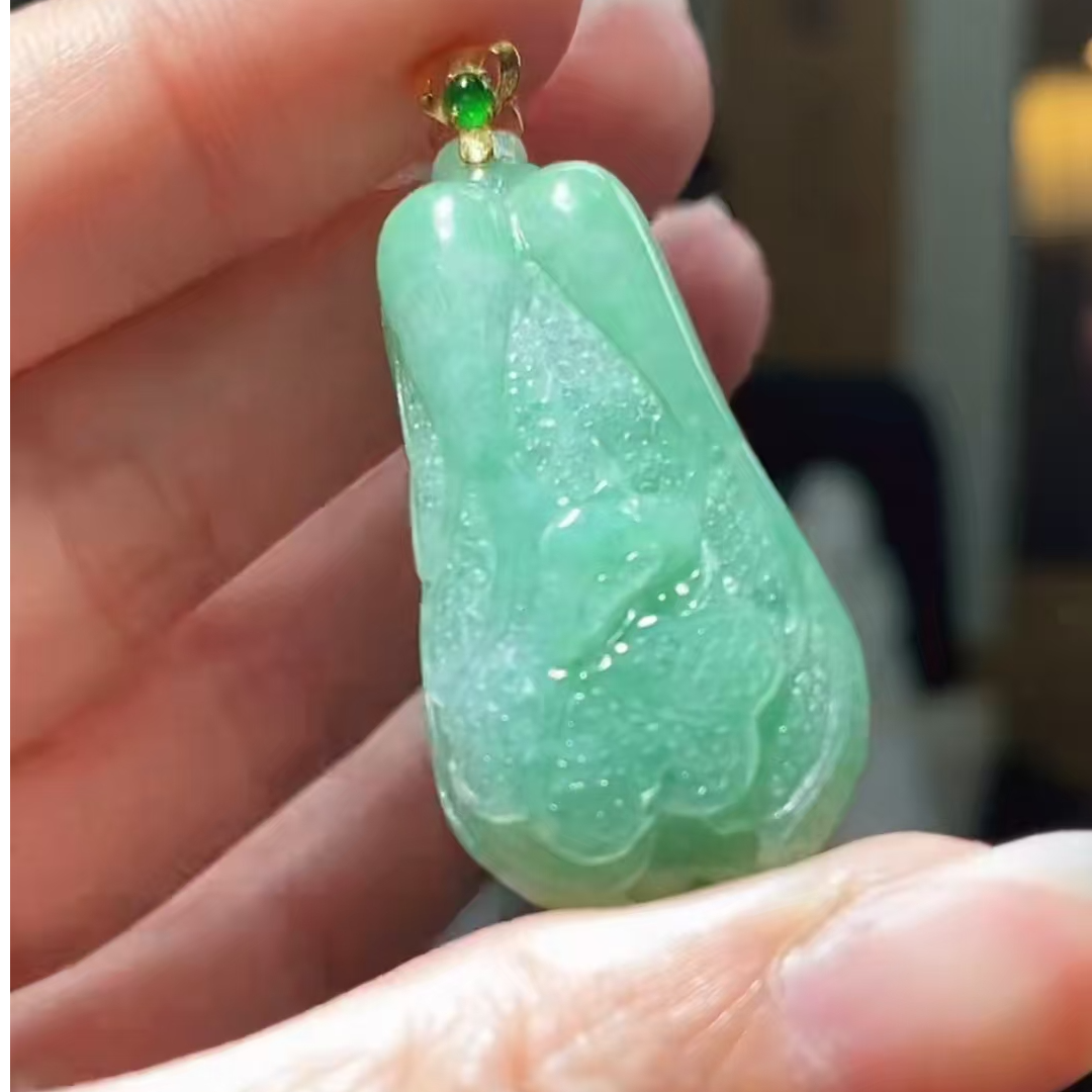 天然A货翡翠B-@@YQYC0214641