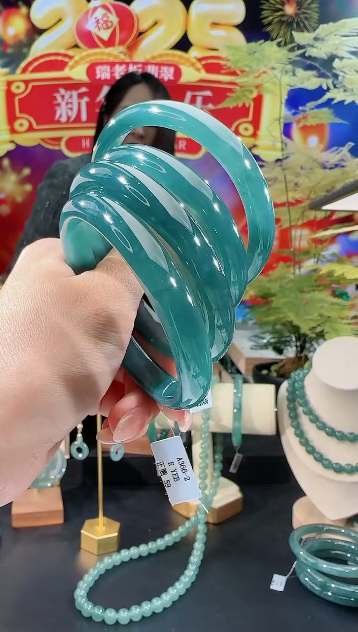 【闪购商品】定制翡翠手镯正圈未镶嵌圈口可选多样性发一