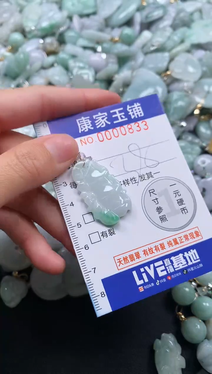 颈饰未镶嵌翡翠833