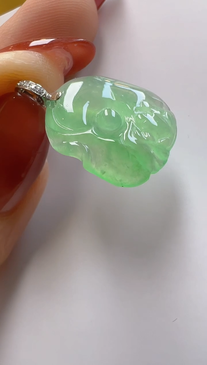【闪购商品】翡翠吊坠(不含链)18K金镶嵌多样性团购发一件