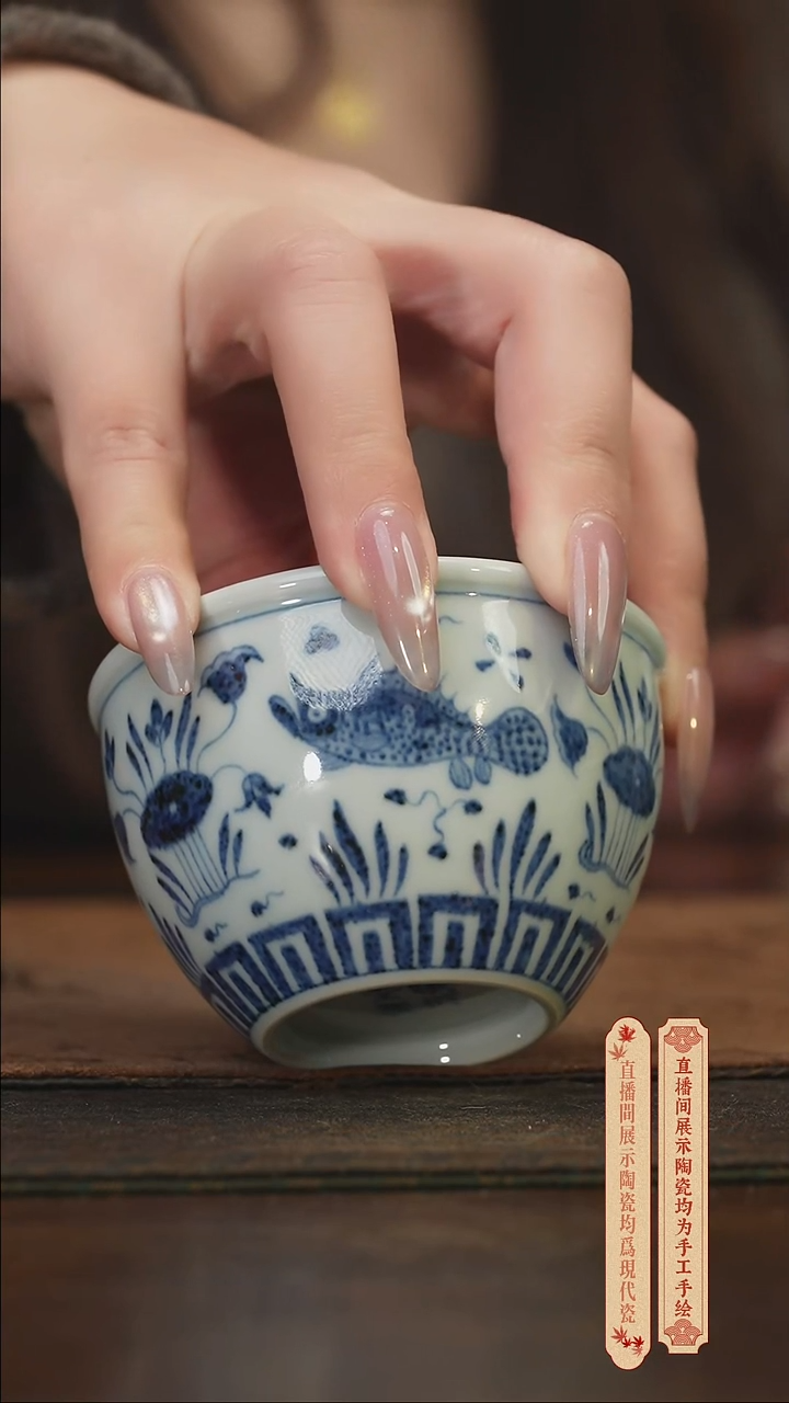 瓷片柴窑青花破价福利