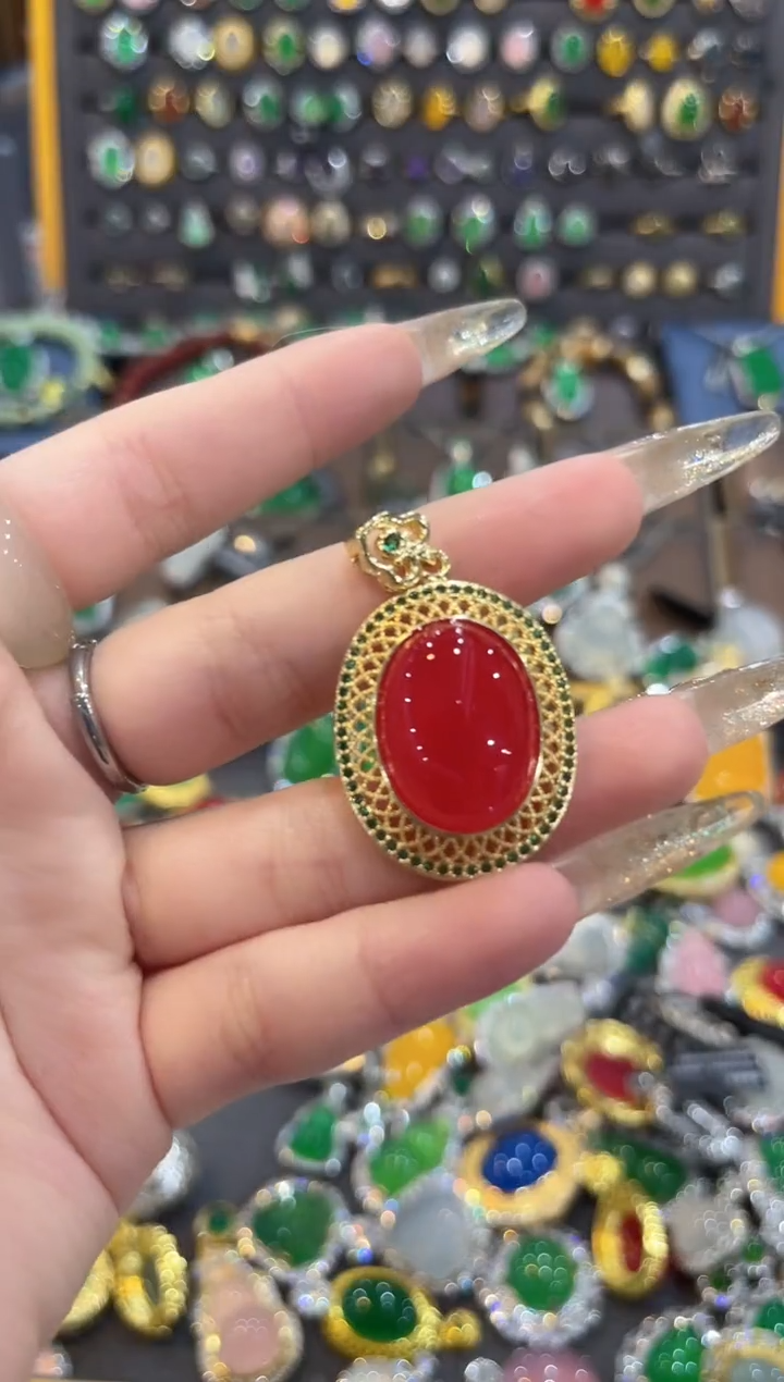 玛瑙/玉髓未镶嵌颈饰11