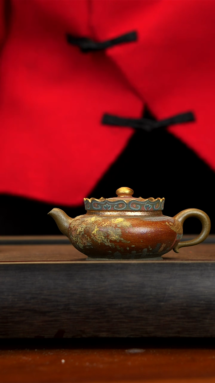 【闪购商品】紫砂茶壶故宫的猫