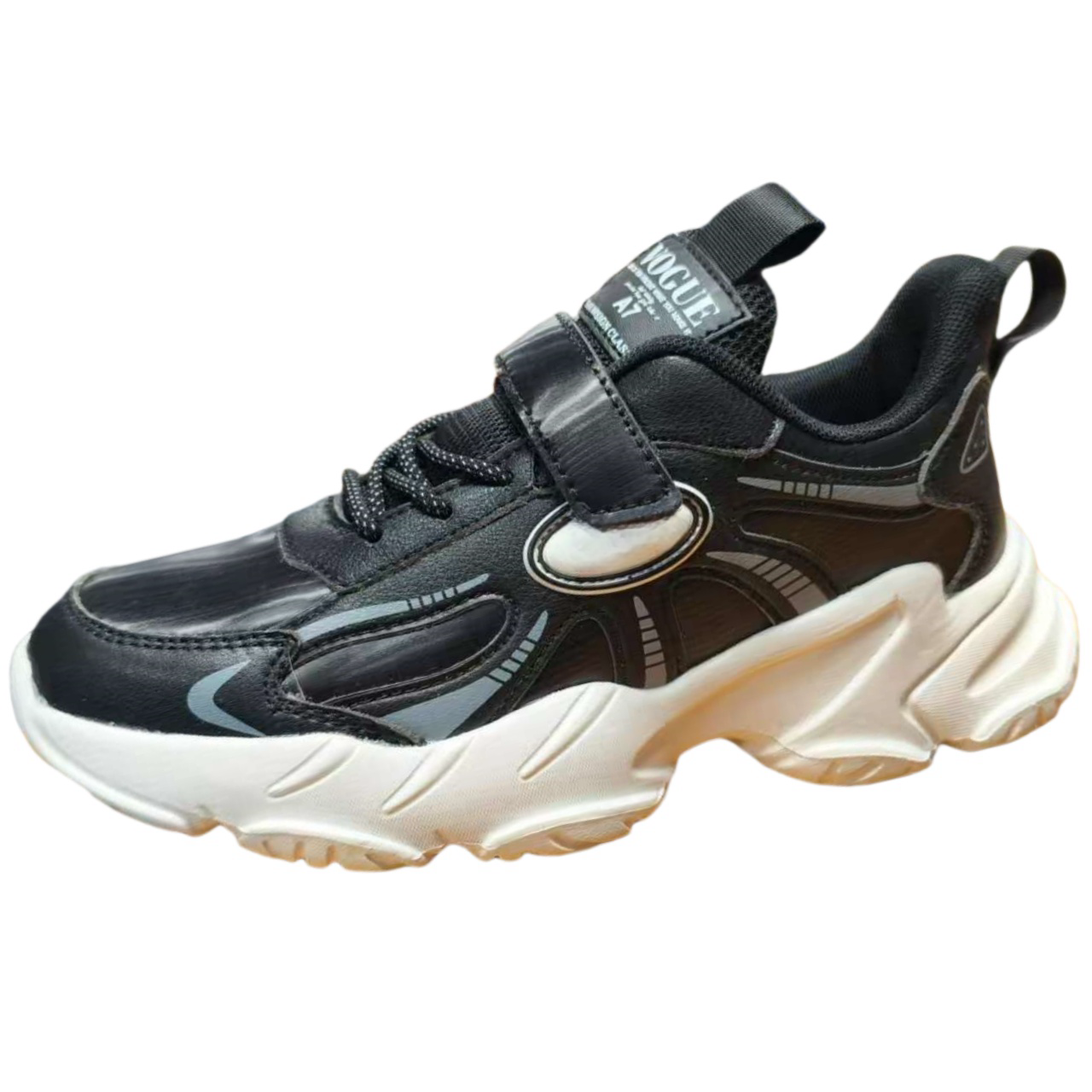 尾货童鞋春秋新款男童皮面运动鞋中大童儿童软底鞋