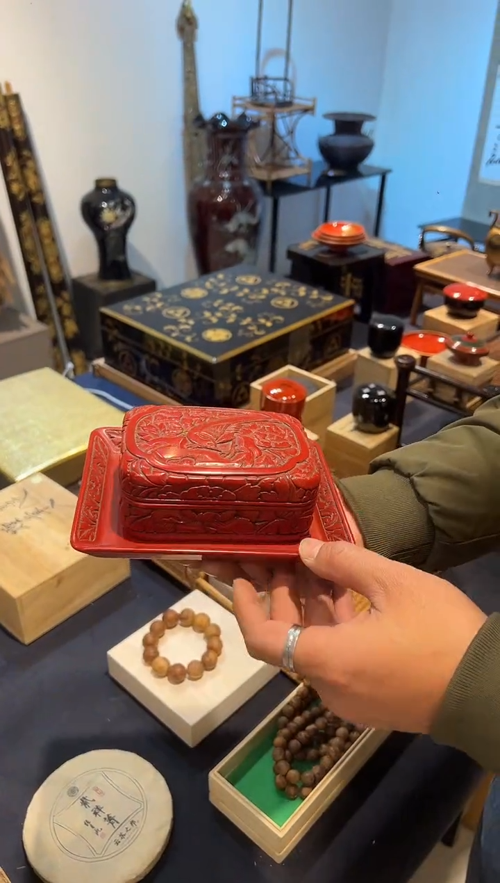 剔红 套组 大漆漆器大漆漆器