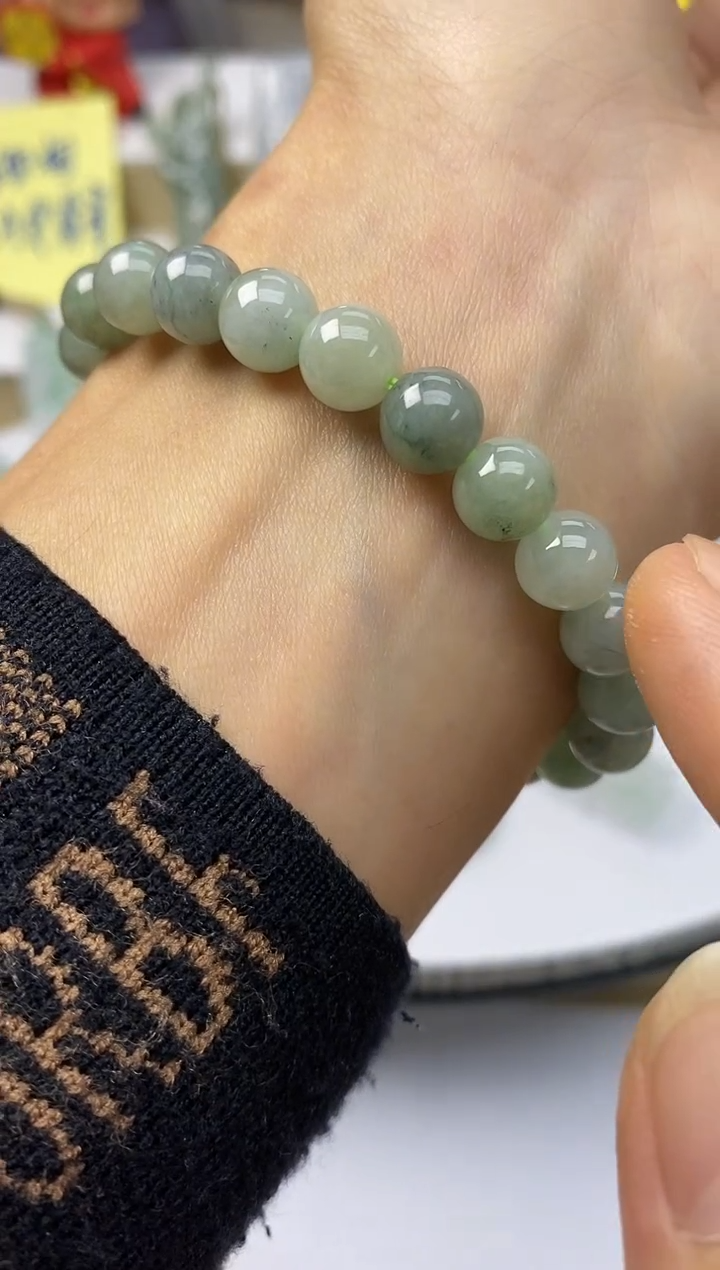 颈饰未镶嵌翡翠3天然缅甸翡翠A货