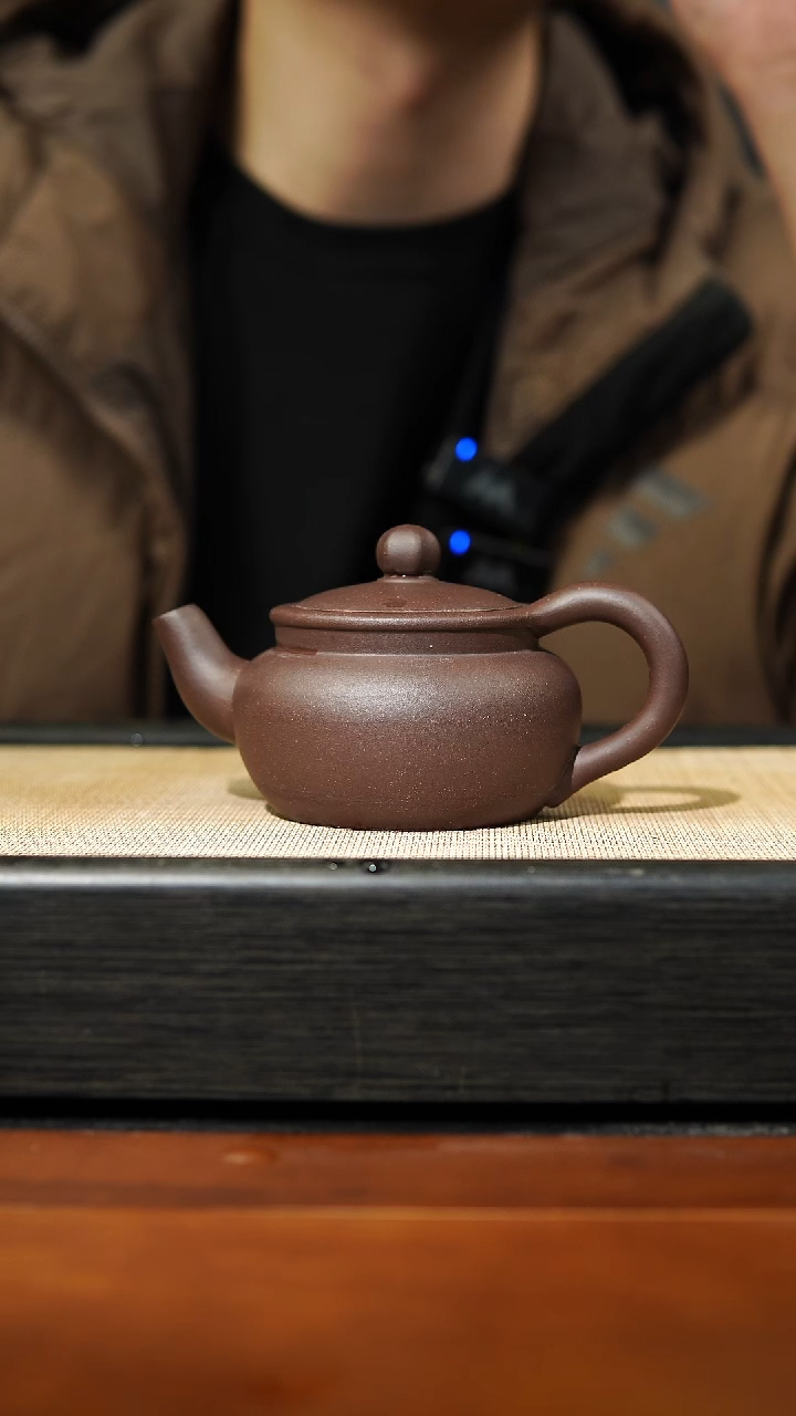 【闪购商品】紫砂茶壶老紫泥，老壶160cc