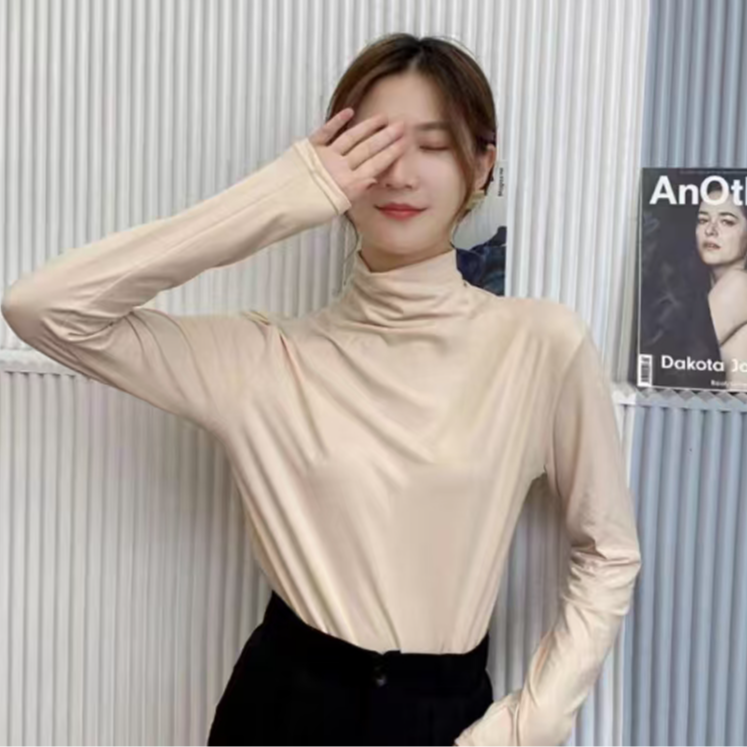 经典半高领养肤衣