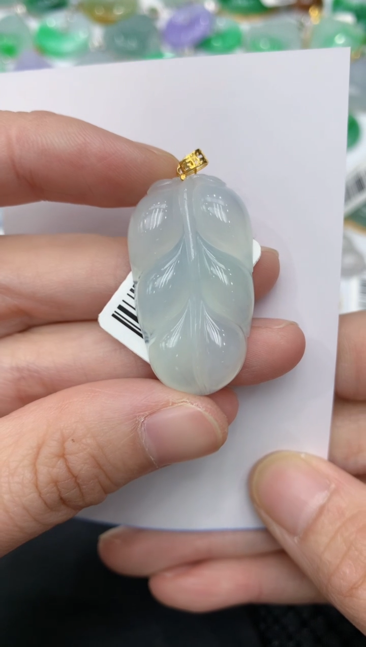 【闪购商品】翡翠颈饰18K金镶嵌11111111