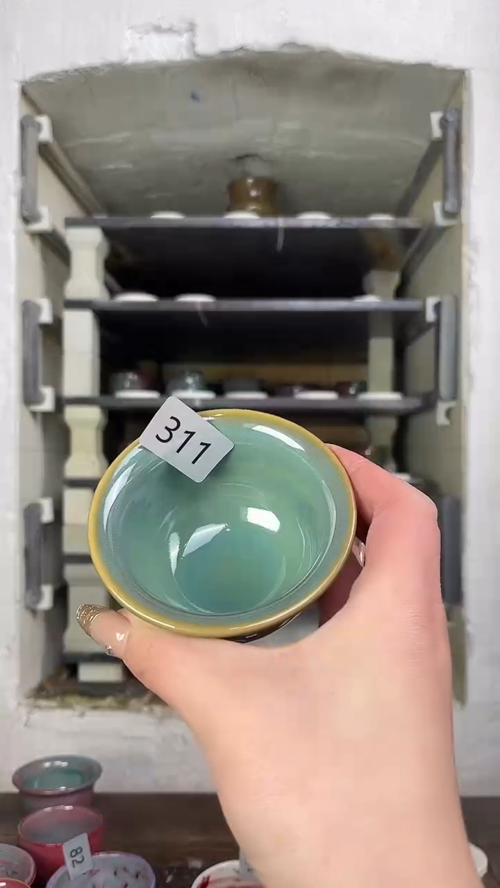 【闪购商品】摆件钧瓷手工茶器窑变
