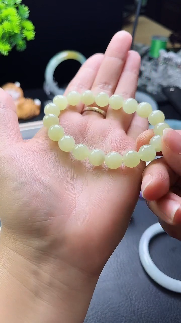 未镶嵌手串翡翠平**货手串