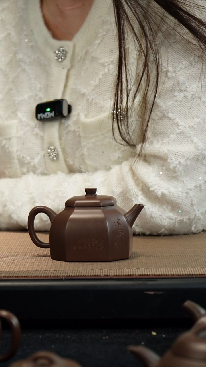 【闪购商品】紫砂茶壶老紫泥八方云炉