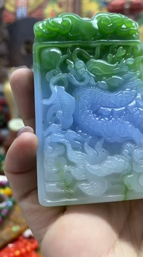 翡翠挂件未镶嵌1               