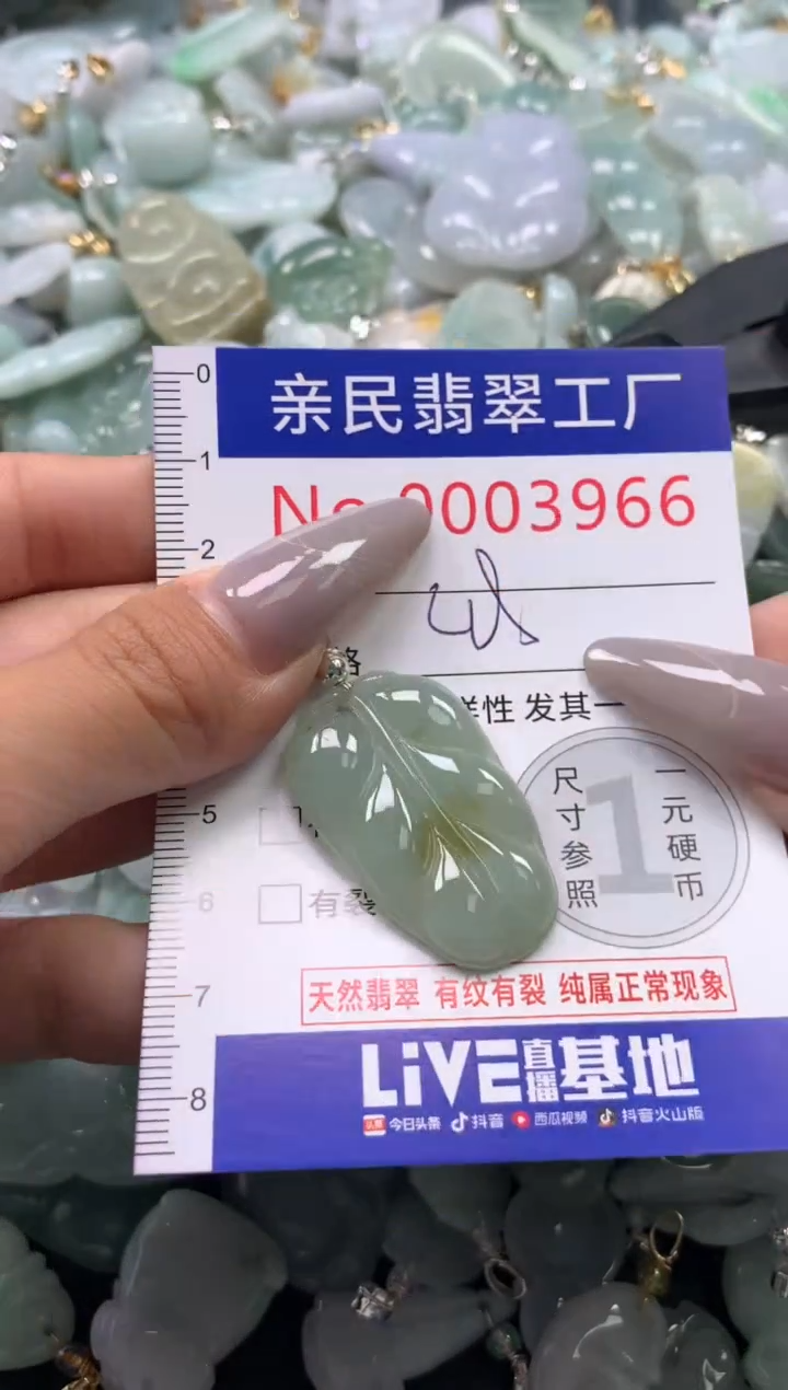 颈饰未镶嵌翡翠3966