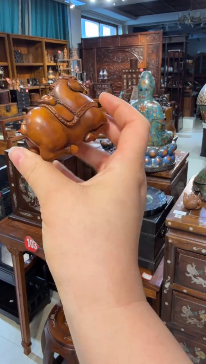 木黄杨木马68.8888888