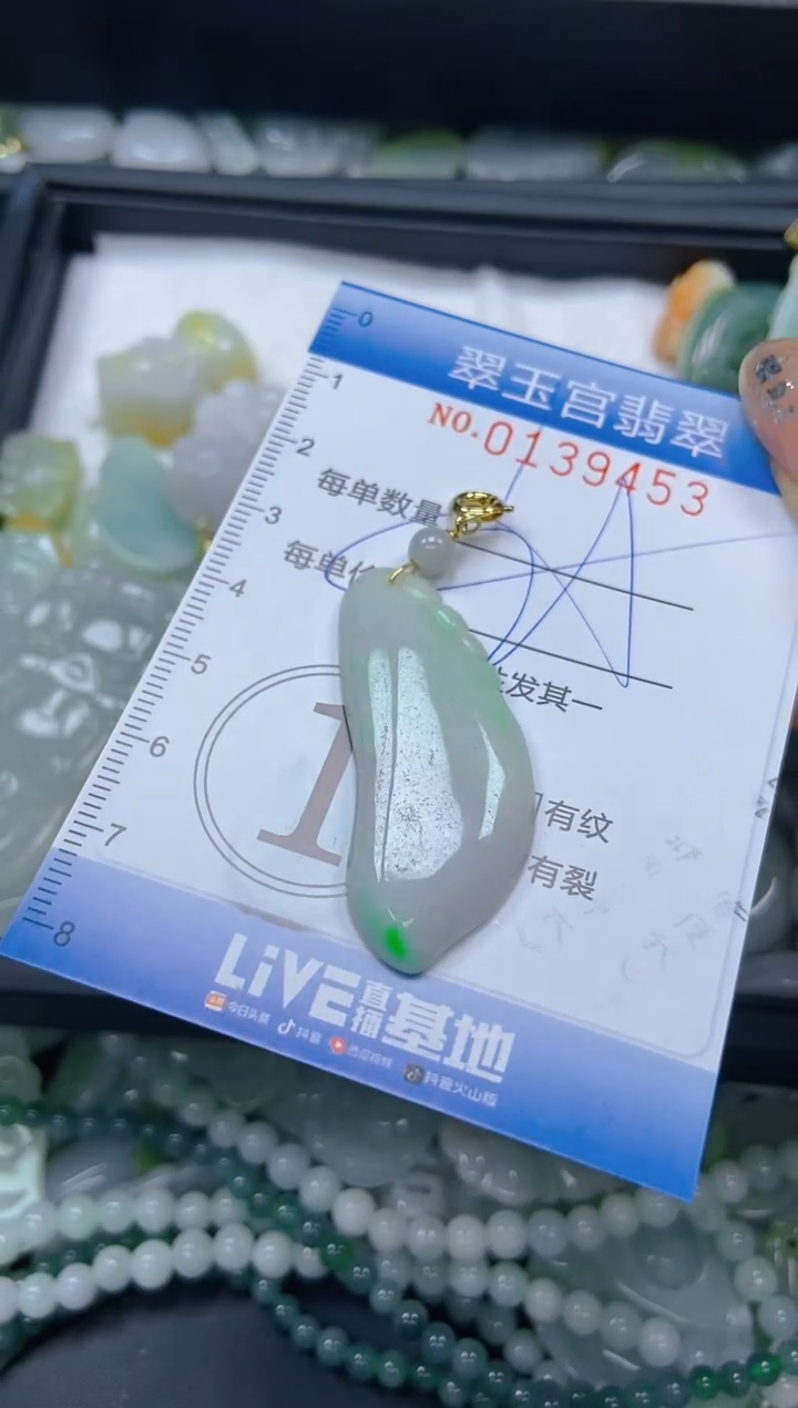 翡翠未镶嵌颈饰闪购0139453