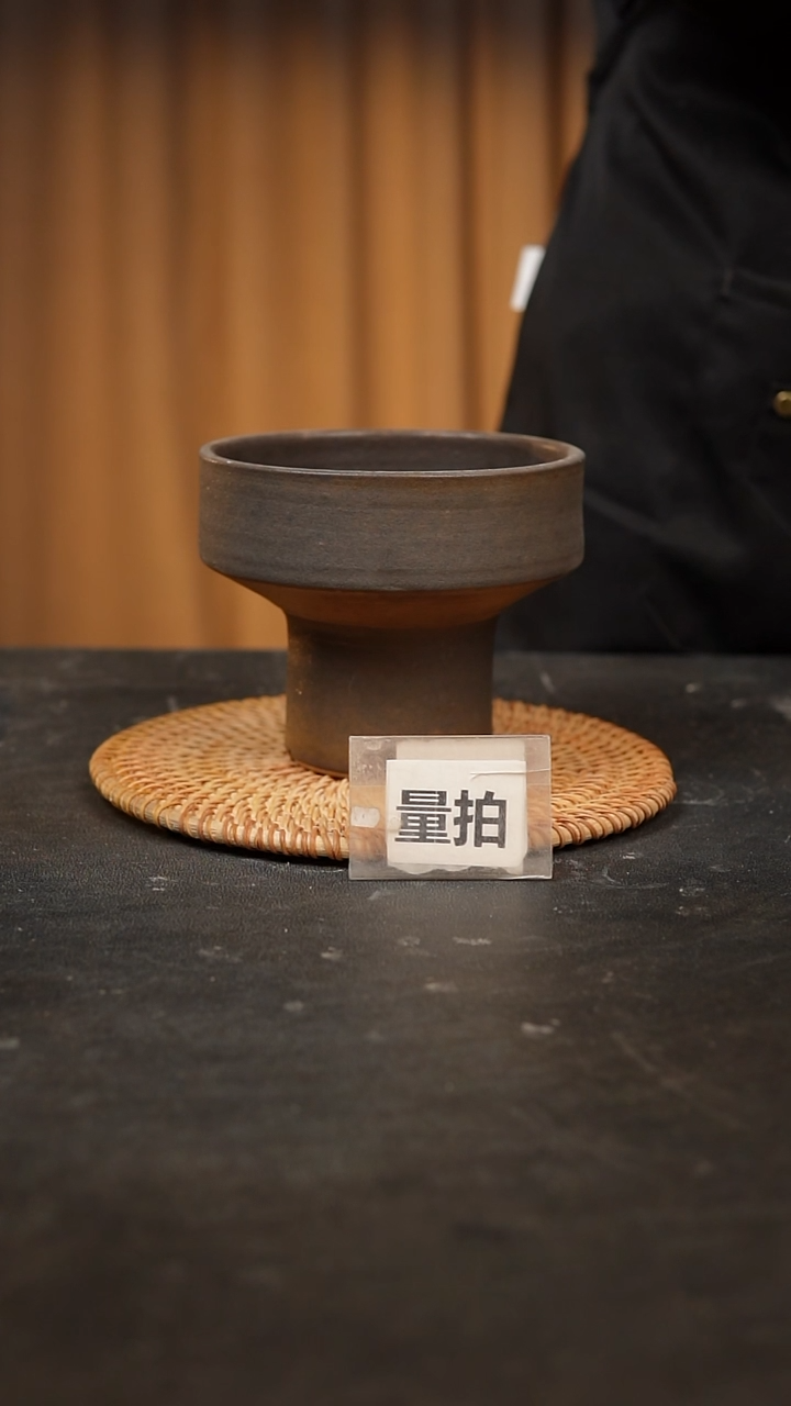 【闪购商品】瓷片泥泥手工花盆口12高11