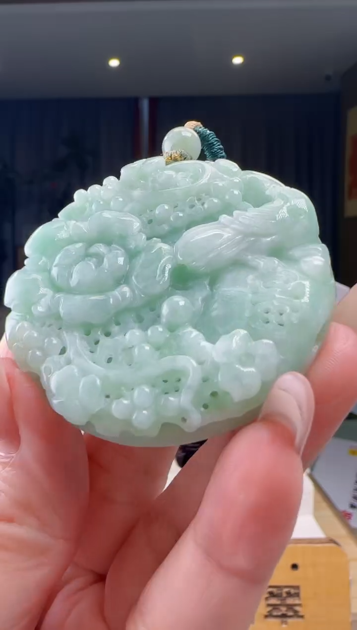 【闪购商品】翡翠颈饰未镶嵌YJ@@960Q1J12421