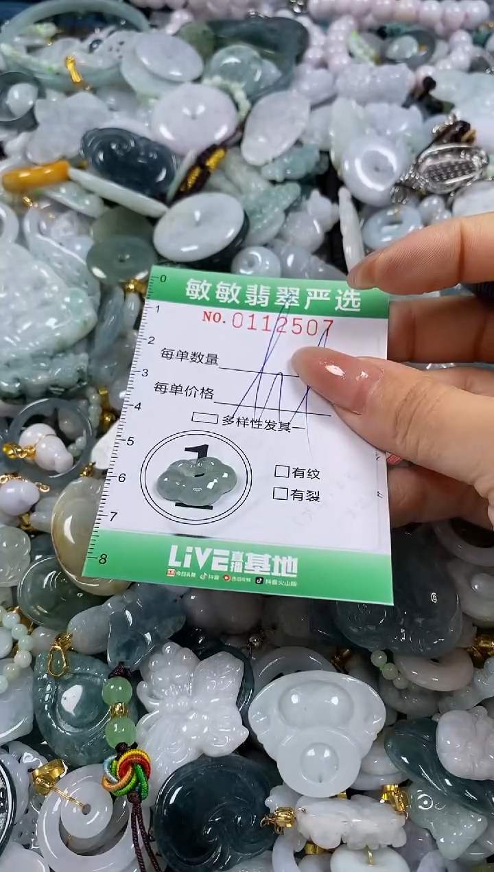 【闪购商品】翡翠颈饰未镶嵌闪购0112507