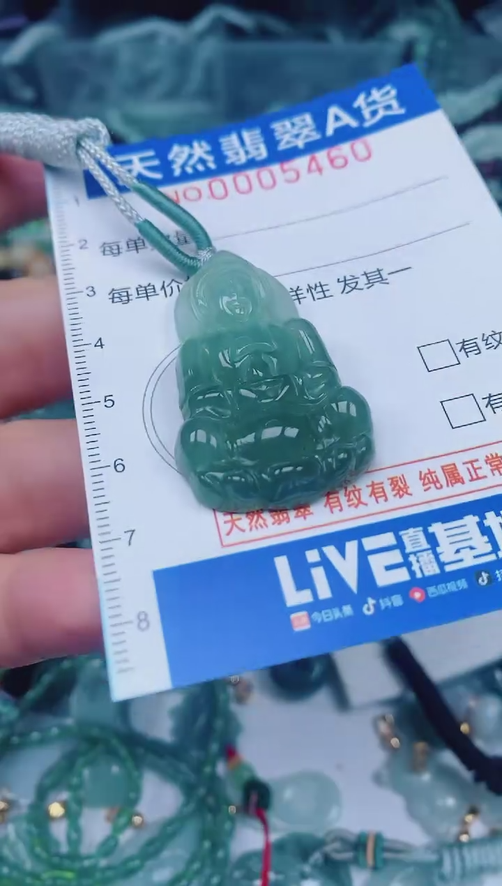 颈饰未镶嵌翡翠00005460