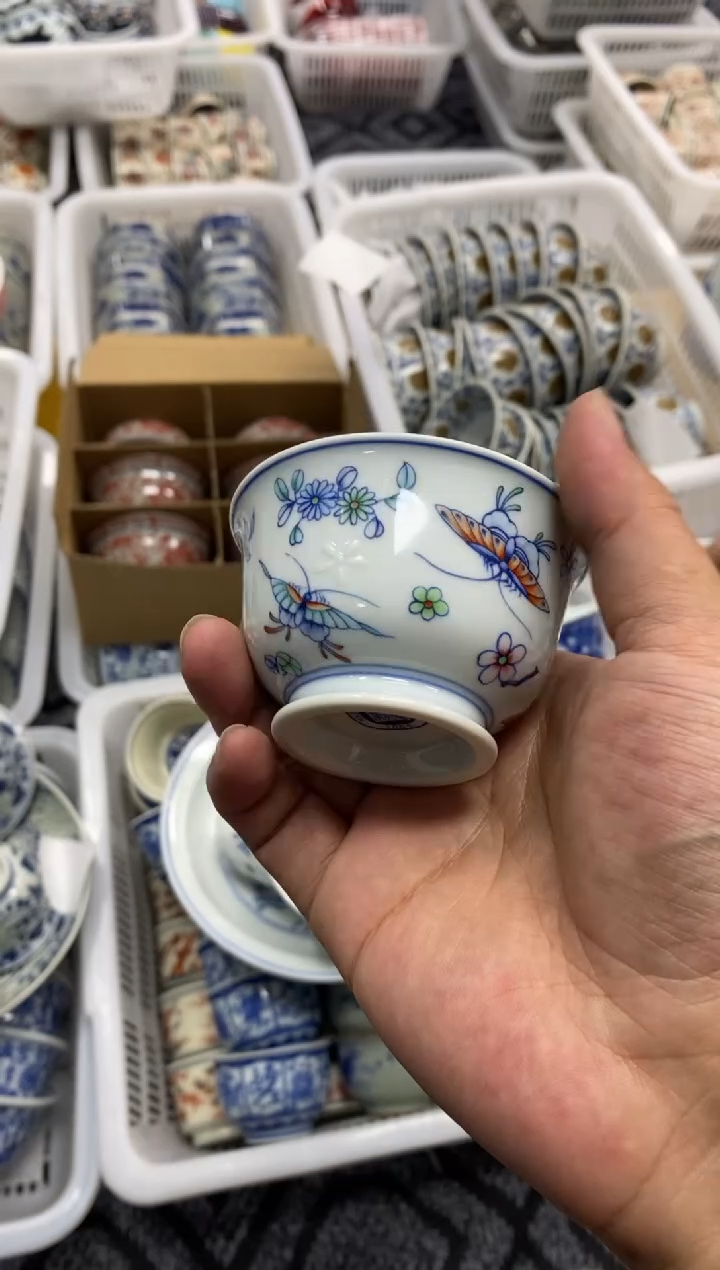 陶瓷景德陶瓷茶具容量约70