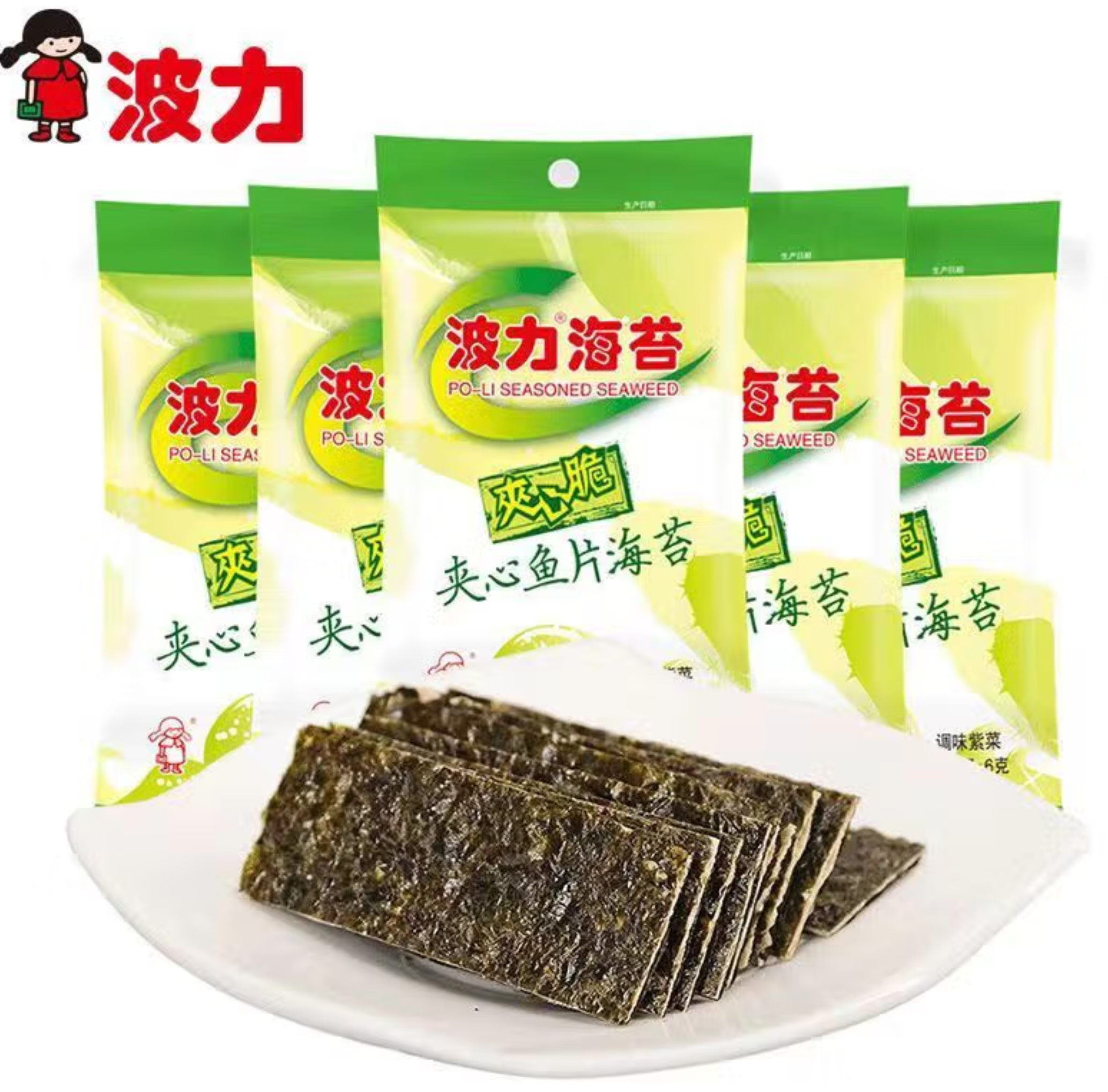 波力海苔 36g*4包【日期到25年9月25日】