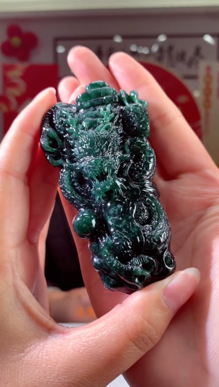 【闪购商品】定制翡翠未镶嵌天然A货翡翠（拍一发一）净货5+