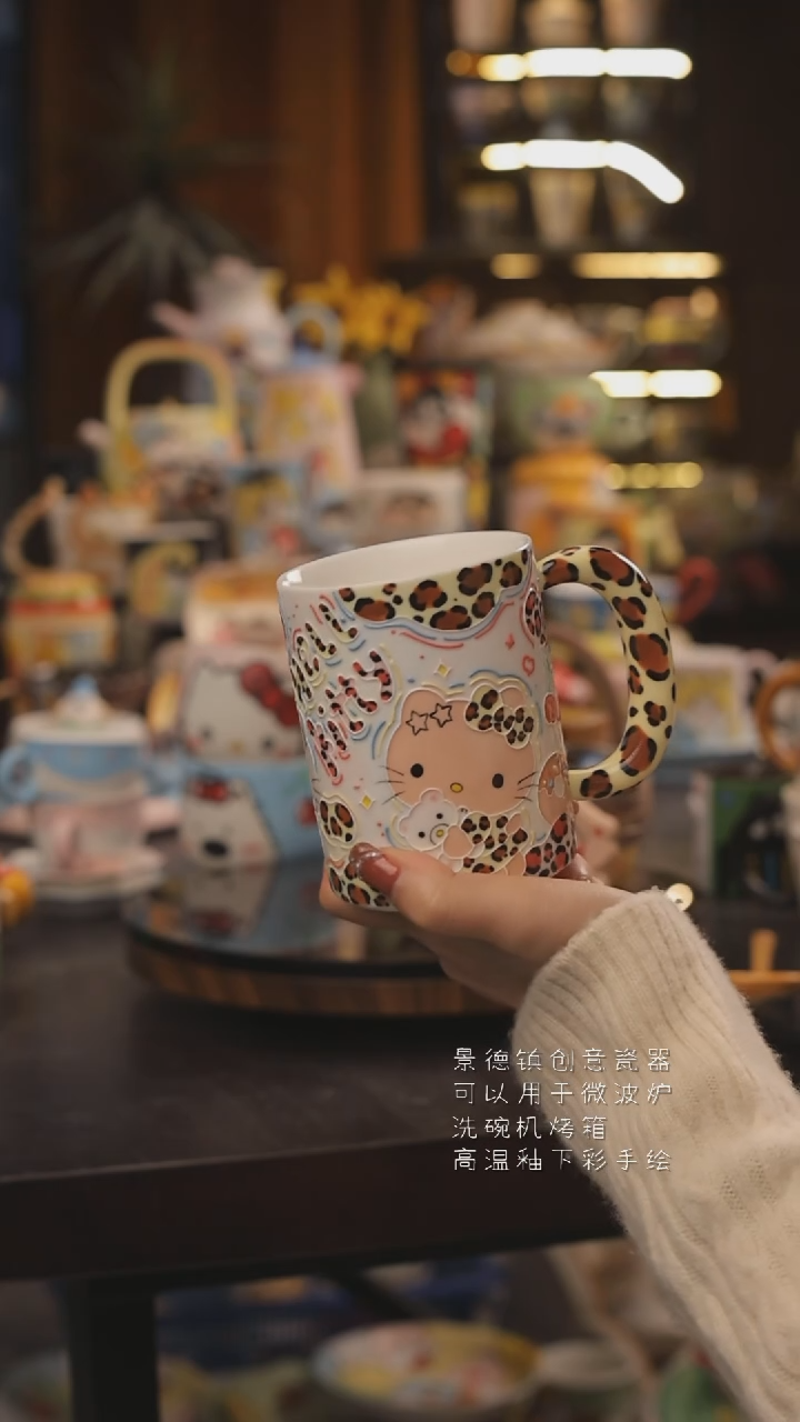 景德镇釉下彩绘设计师款式陶瓷