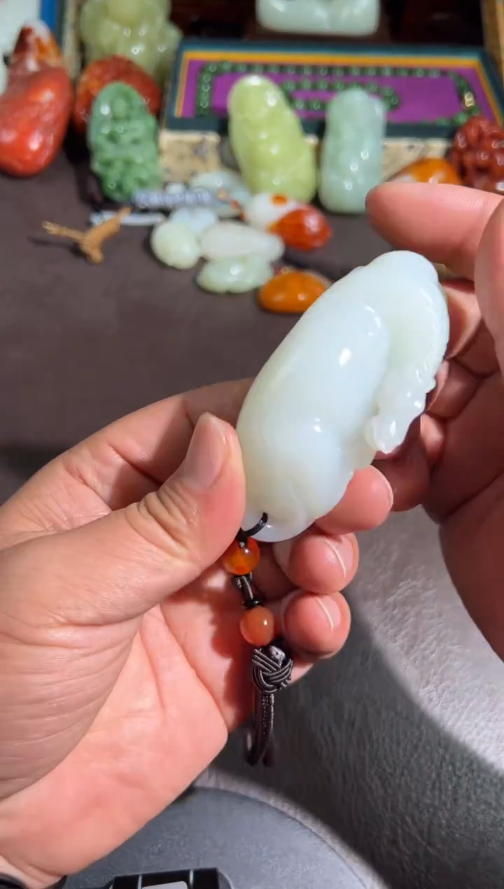 未镶嵌和田玉把件追***…和田玉