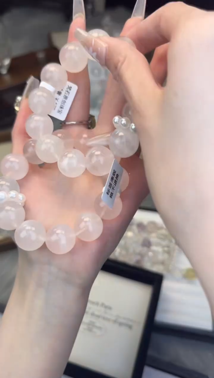 水晶手链未镶嵌b-530天然水晶 多样性发货