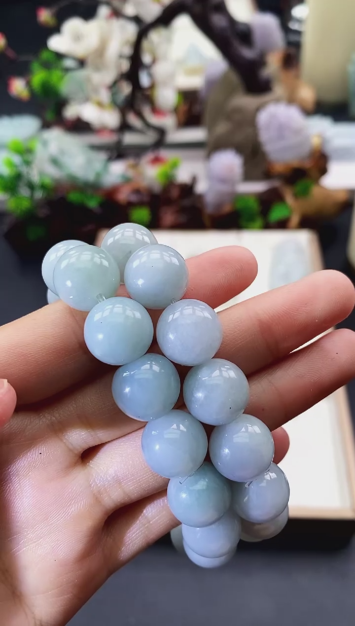 颈饰未镶嵌翡翠天然缅甸A货翡翠随机发一件13mm