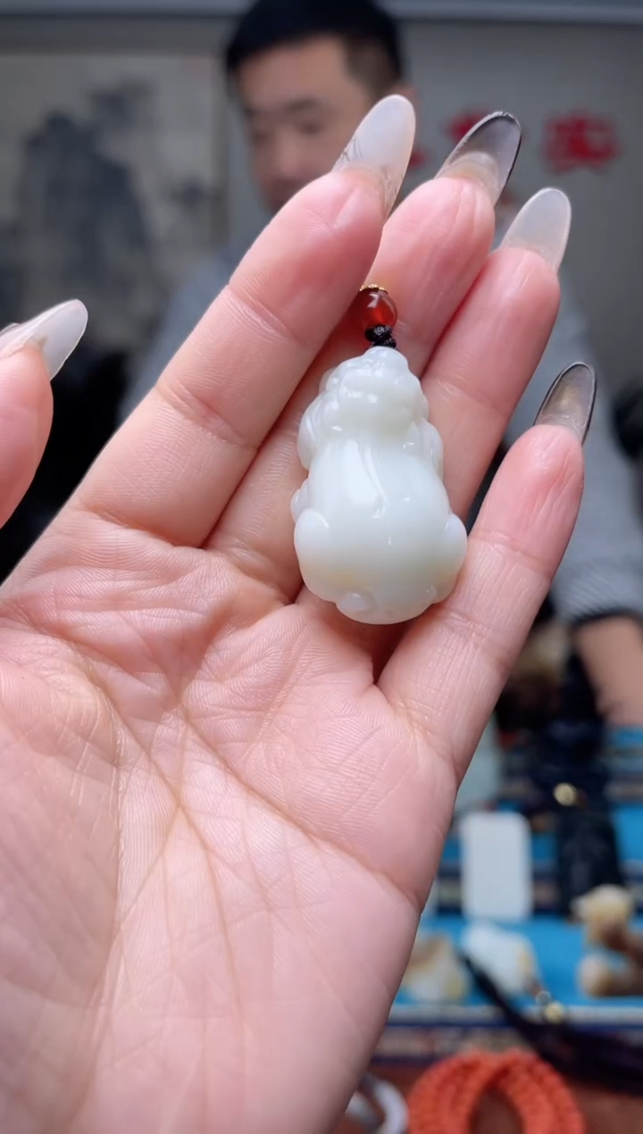 【闪购商品】和田玉挂件未镶嵌1