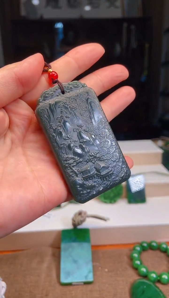 【闪购商品】和田玉挂件未镶嵌1
