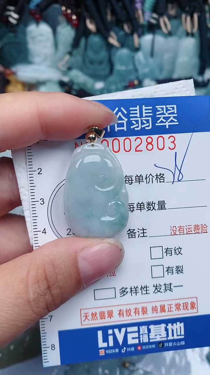 【闪购商品】翡翠颈饰未镶嵌...0002803