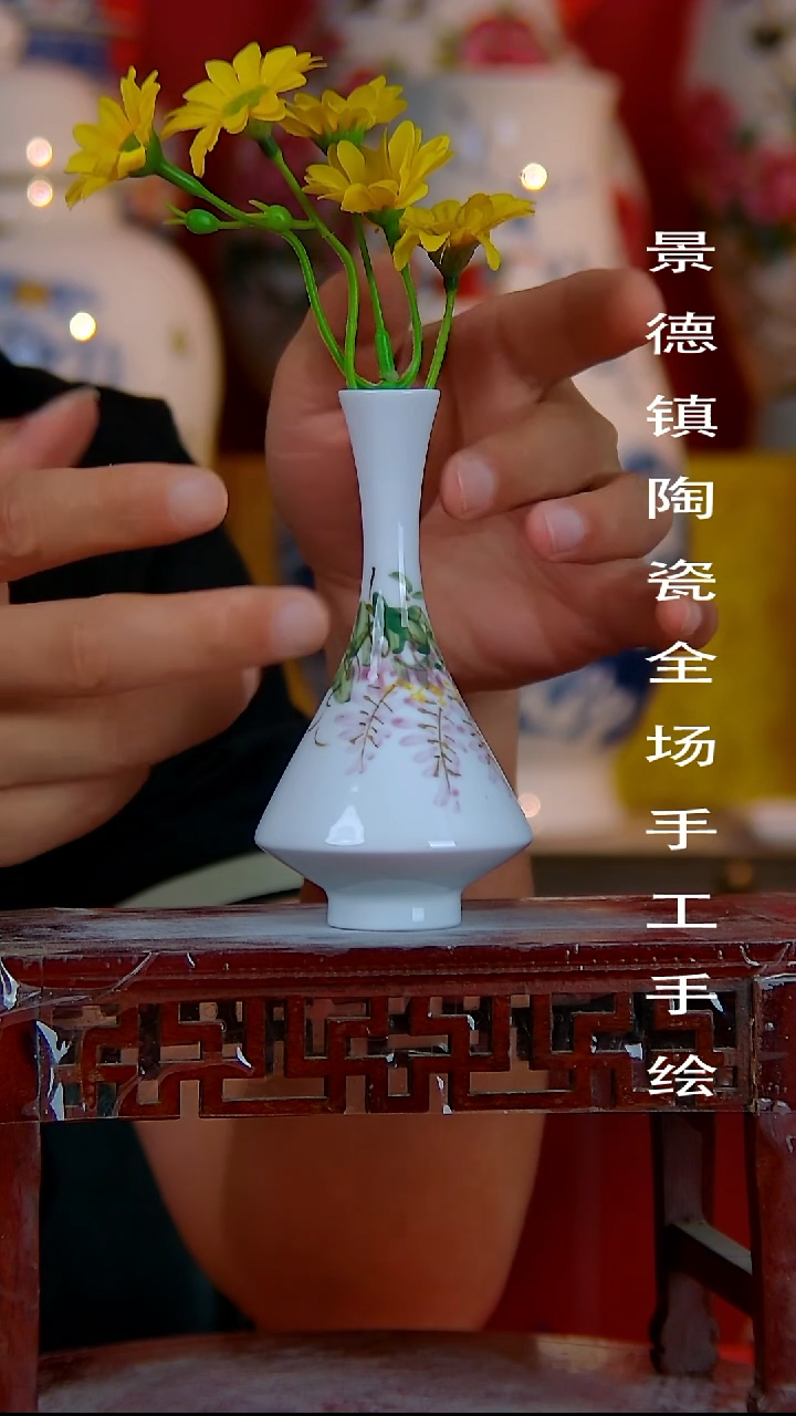 摆件景德镇陶瓷 全场手工手绘
