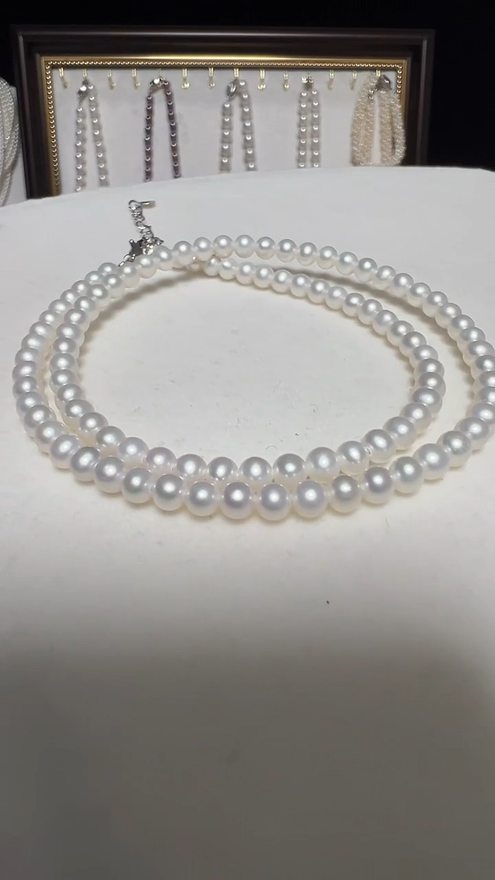 颈饰钛钢淡水珍珠永丽珍珠严选