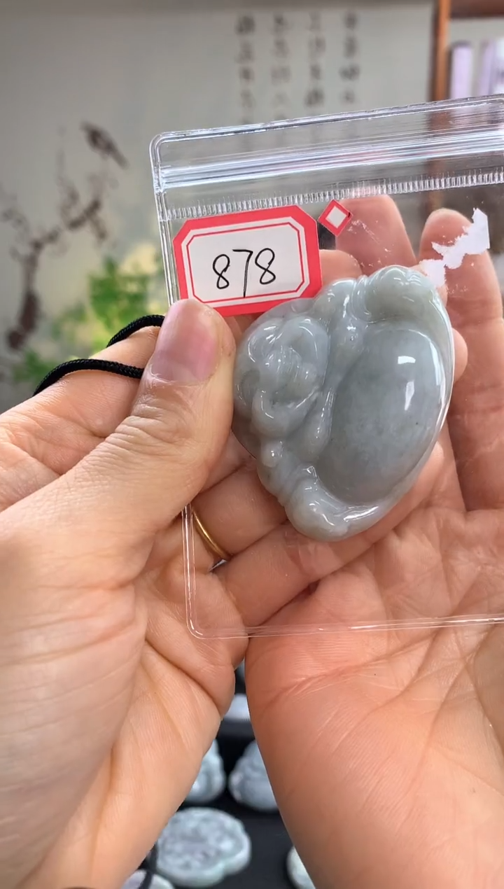 【闪购商品】翡翠颈饰未镶嵌佛公878