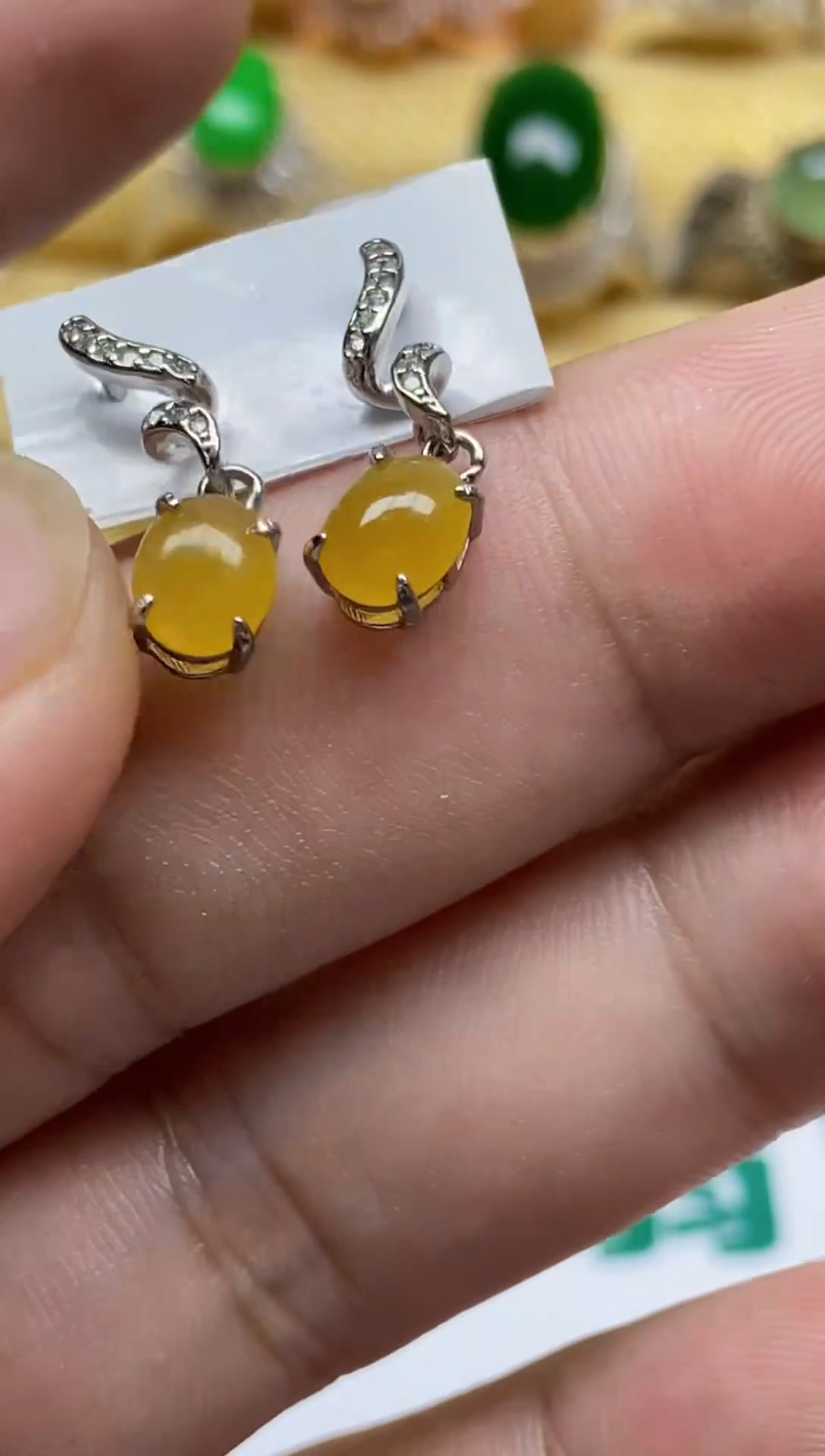 【闪购商品】翡翠戒指银S925镶嵌0000