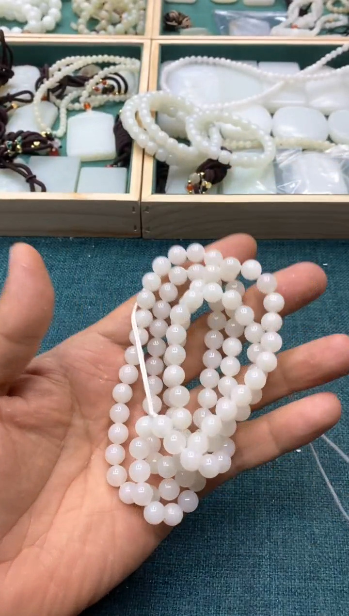 【闪购商品】和田玉链子卡8未镶嵌链子