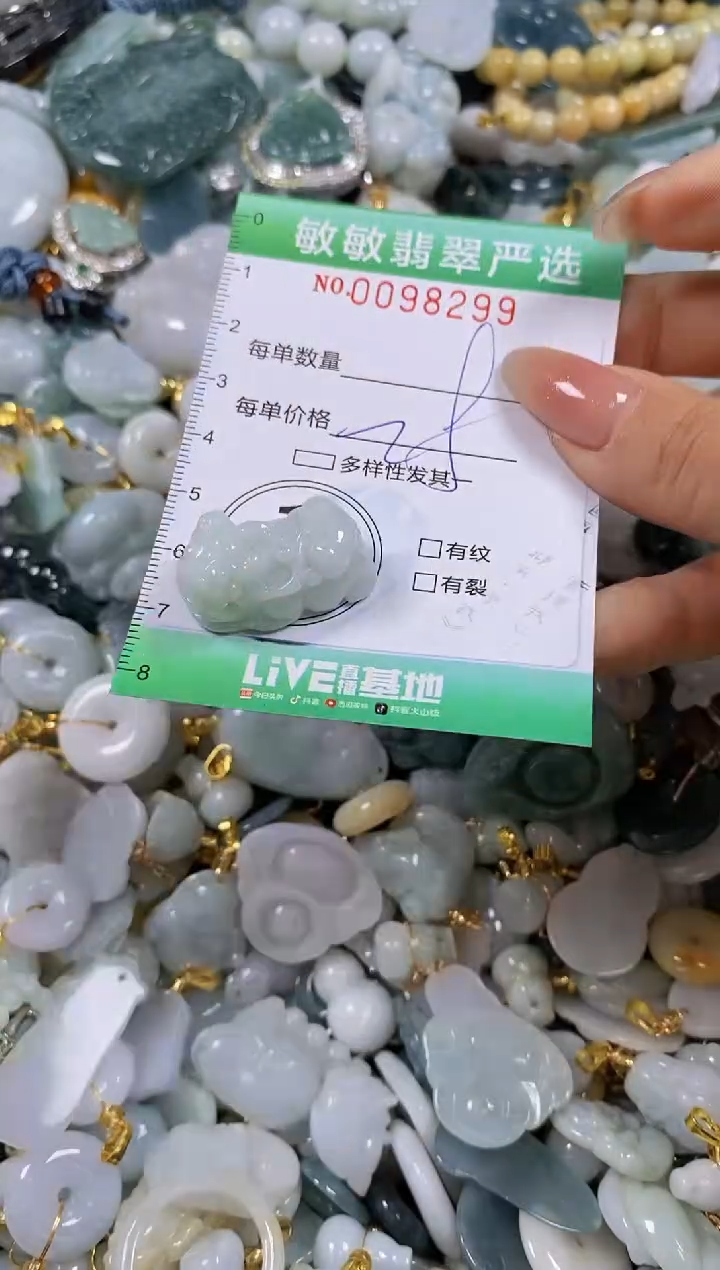 【闪购商品】翡翠颈饰未镶嵌闪购0098299