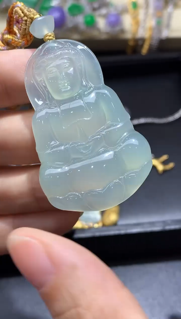 颈饰未镶嵌翡翠727-中国好珍宝